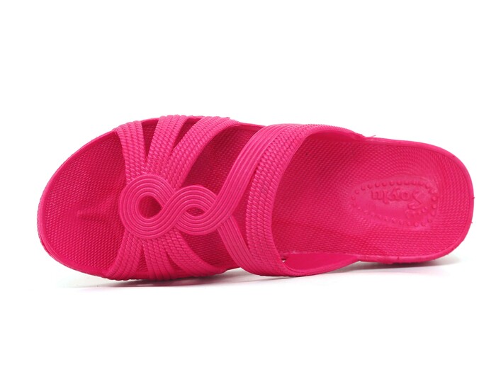 Soylu Zenne 024 PVC Poşetli Kaydırmaz Terlik Fuşya - 2