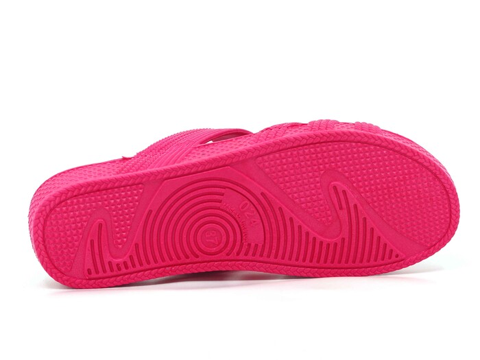Soylu Zenne 024 PVC Poşetli Kaydırmaz Terlik Fuşya - 3