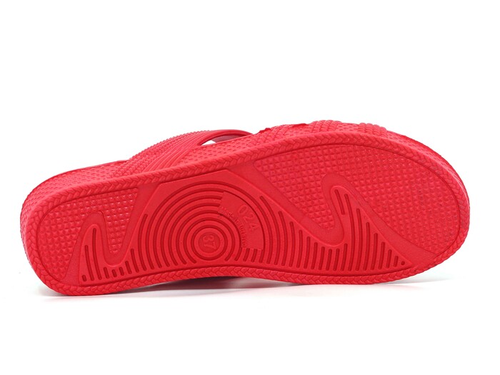 Soylu Zenne 024 PVC Poşetli Kaydırmaz Terlik Kırmızı - 3