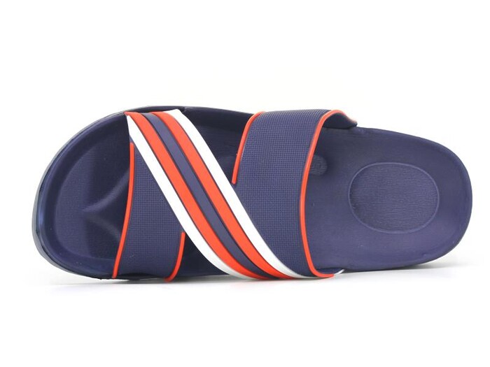 Soylu Zenne 15471 Çapraz Geçmeli Poşetli Lux Eva Terlik Lacivert - Kırmızı - Soylu (1)