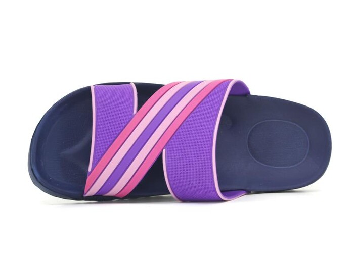 Soylu Zenne 15471 Çapraz Geçmeli Poşetli Lux Eva Terlik Mor - Pudra - Fuşya - Soylu (1)