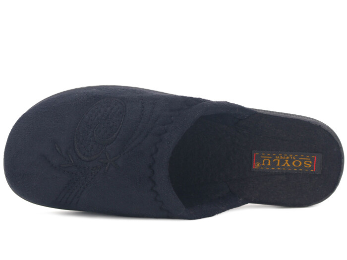 Soylu Zenne 2022 Kışlık PVC Ev Terliği Siyah - Soylu (1)