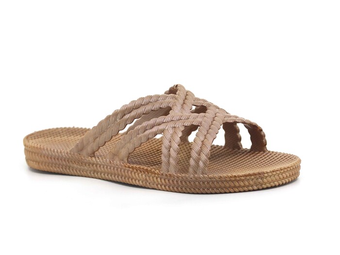 Soylu Zenne 2200 PVC Poşetli Kaydırmaz Terlik Bronz - Soylu