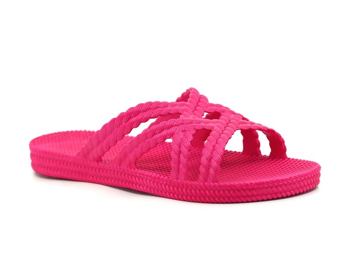 Soylu Zenne 2200 PVC Poşetli Kaydırmaz Terlik Fuşya - Soylu