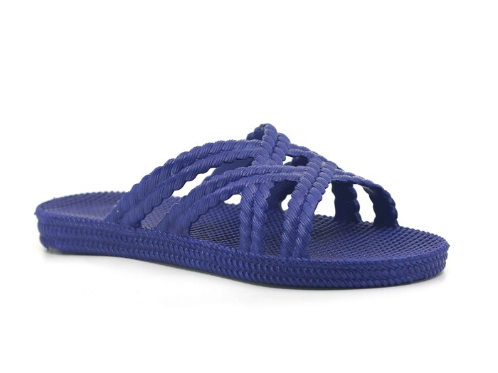 Soylu Zenne 2200 PVC Poşetli Kaydırmaz Terlik Lacivert - Soylu