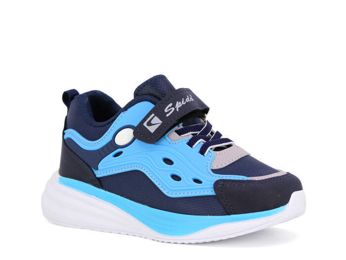 Spido Filet 019 Cilt Spor Ayakkabı Lacivert - Turkuaz 