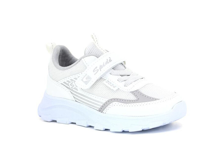 Spido Patik 013 Anorak Spor Ayakkabı Beyaz - Gümüş - 1