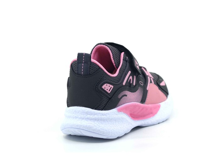 Spido Patik 015 Cırtlı Anorak Spor Ayakkabı Füme - Pembe - 3