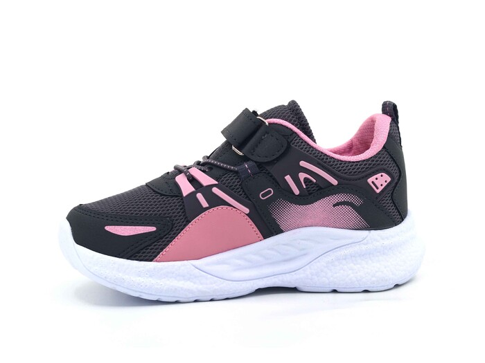 Spido Patik 015 Cırtlı Anorak Spor Ayakkabı Füme - Pembe - Spido (1)