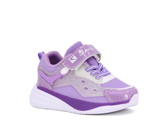 Spido Patik 019 Cilt Spor Ayakkabı Lila - Beyaz - Spido
