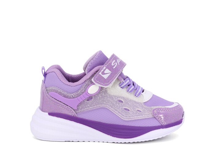Spido Patik 019 Cilt Spor Ayakkabı Lila - Beyaz - 3