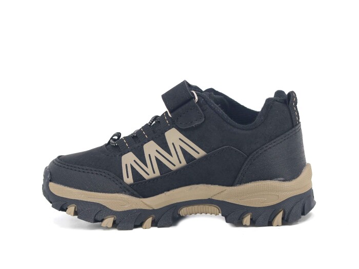 Spido Patik 09 Trekking Kısa Bot Siyah - Kum - Spido (1)