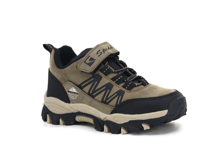 Spido Patik 09 Trekking Kısa Bot Vizon - Siyah - Spido