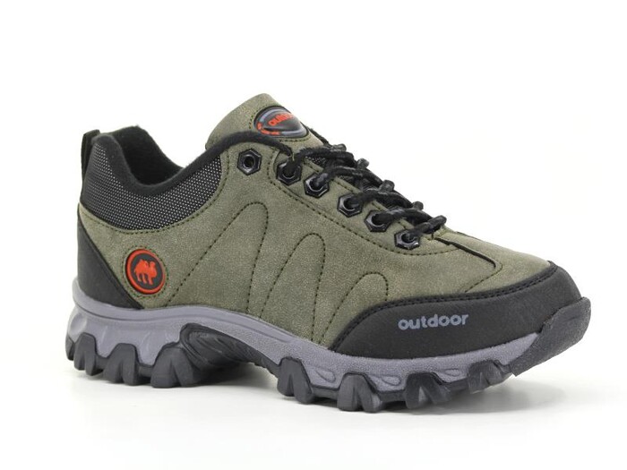 Star Jagulep Garson 4054 Trekking Bot Haki - Kırmızı - Füme - Star Jagulep