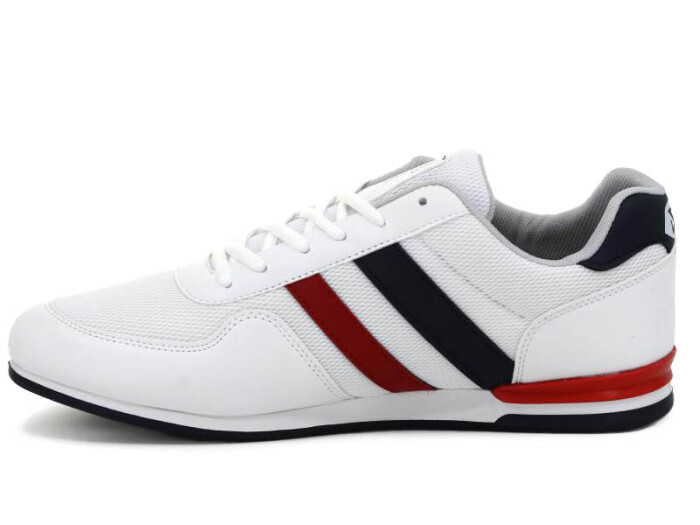 Star Jagulep Merdane 2202 Anorak Air File Spor Ayakkabı Beyaz - Lacivert - Kırmızı - 2