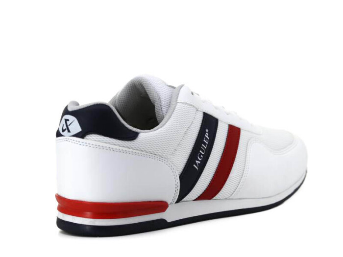 Star Jagulep Merdane 2202 Anorak Air File Spor Ayakkabı Beyaz - Lacivert - Kırmızı - 3