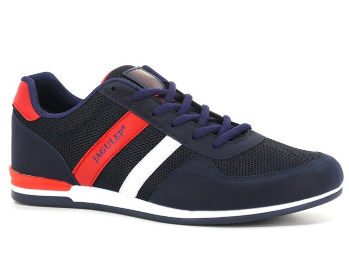 Star Jagulep Merdane 2202 Anorak Air File Spor Ayakkabı Lacivert - Kırmızı - Beyaz
