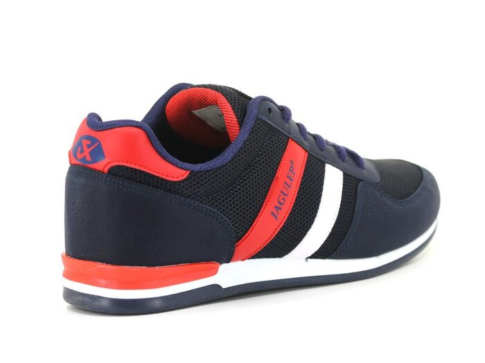 Star Jagulep Merdane 2202 Anorak Air File Spor Ayakkabı Lacivert - Kırmızı - Beyaz