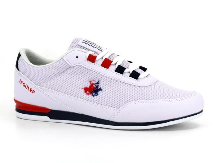 Star Jagulep Merdane 2654 Anorak Air File Spor Ayakkabı Beyaz - Lacivert - Kırmızı - 1