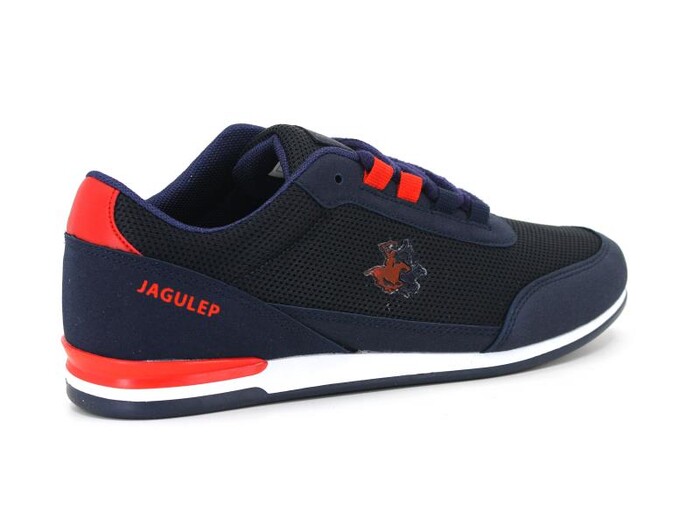 Star Jagulep Merdane 2654 Anorak Air File Spor Ayakkabı Lacivert - Beyaz - Kırmızı - 3