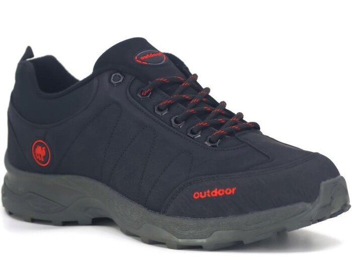 Star Jagulep Merdane 4055 XXL Trekking Bot Siyah - Kırmızı - Siyah