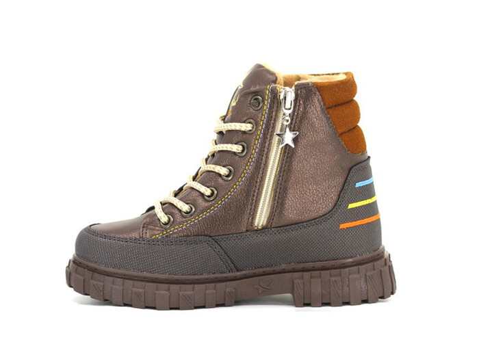 Starkids Patik 1034 Bot Kahve - Turkuaz - Starkids (1)