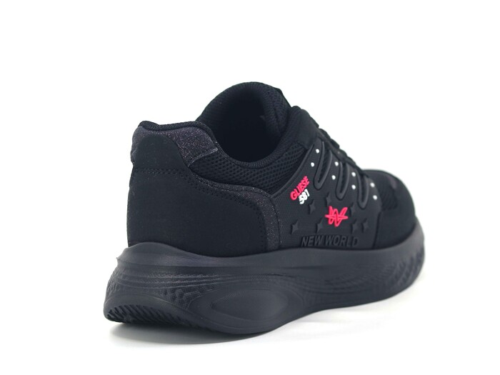 Starkids Zenne 701 Anorak Spor Ayakkabı Siyah - Fuşya - 3