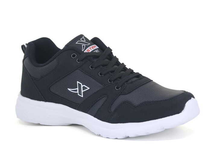 Step Garson 020 Cilt Spor Ayakkabı Siyah - Beyaz - 1