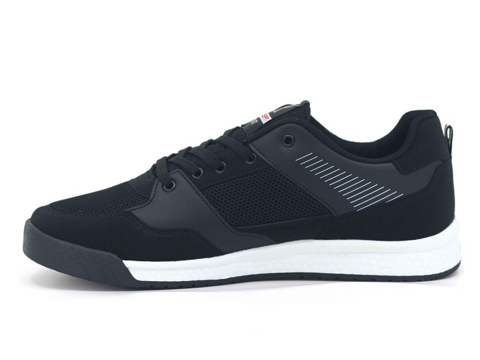 Step Garson 2025 Anorak Spor Ayakkabı Siyah - Beyaz - Thumbnail