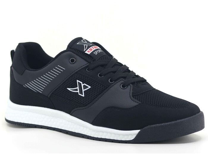 Step Merdane 2025 Anorak Spor Ayakkabı Siyah - Beyaz - Thumbnail