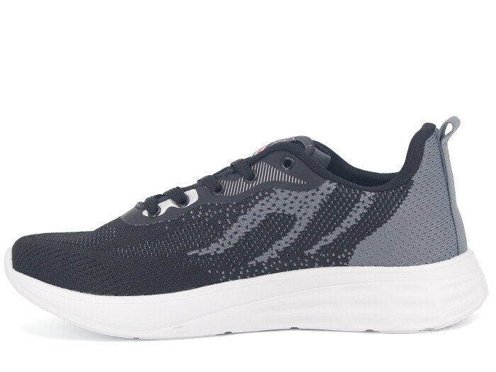 Step Merdane 2030 Triko Spor Ayakkabı Siyah - Beyaz - Step (1)