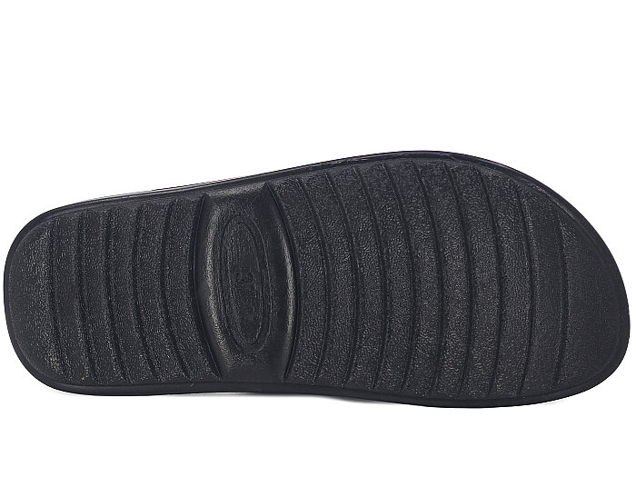 Sue Zenne 1353 Çift Toka Enj. Simli Kutulu Günlük Terlik Siyah - 3