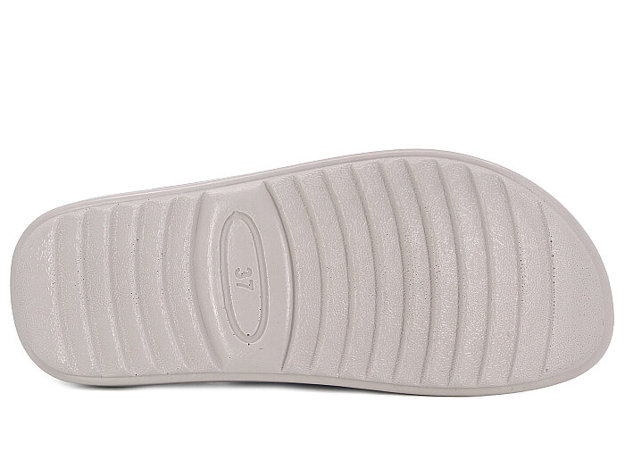 Sue Zenne 1353-Kap.Deri Çift Toka Enj.Kutulu Günlük Terlik Gümüş - 3