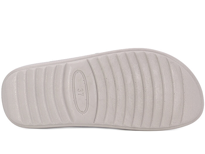 Sue Zenne 1355-Simli Kutulu Enj. Günlük Terlik Füme - 3