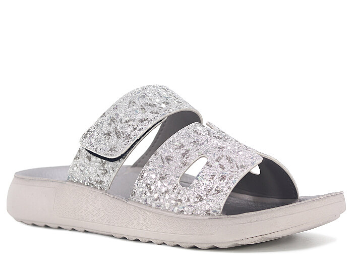 Sue Zenne 1356-Dalmaçya Enj. Kutulu Günlük Terlik Füme - 1