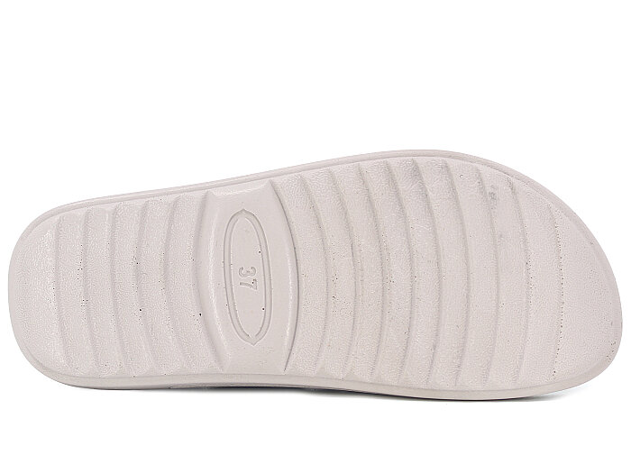 Sue Zenne 1356-Kap.Deri Kutulu Enj. Günlük Terlik Gümüş - 3