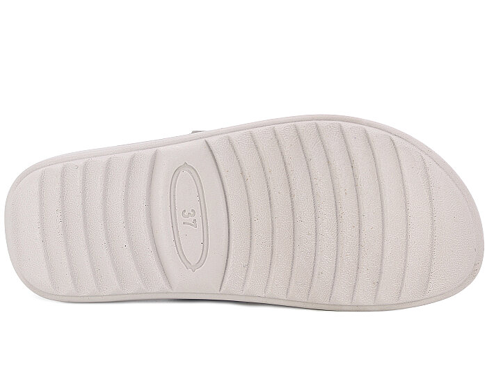 Sue Zenne 1356-Simli Kutulu Enj. Günlük Terlik Gümüş - 3