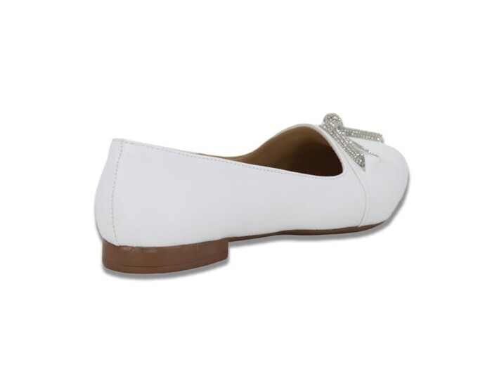 Tarhan Zenne 604 Babet Ayakkabı Beyaz - Thumbnail
