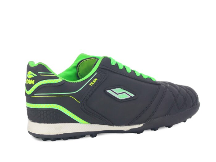 Team Filet 22 Halı Saha Ayakkabısı Siyah - Yeşil - 3