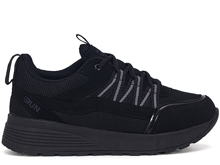 Tempo Zenne 040 Anorak Spor Ayakkabı Siyah - Siyah - 3