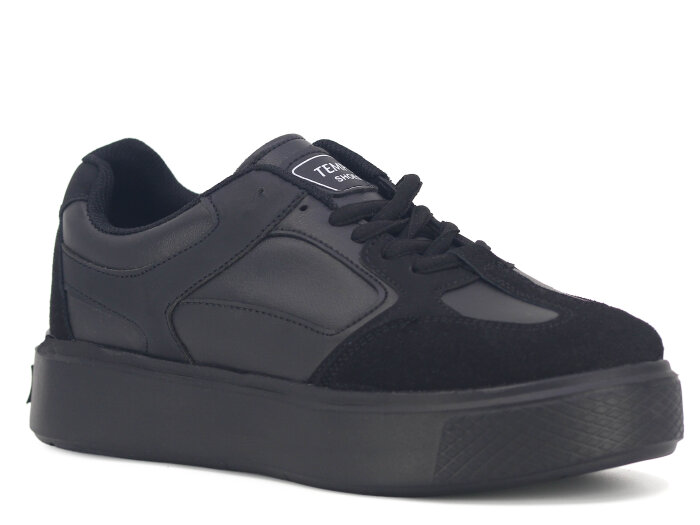 Tempo Zenne 103 Cilt Spor Ayakkabı Siyah - Siyah - Tempo