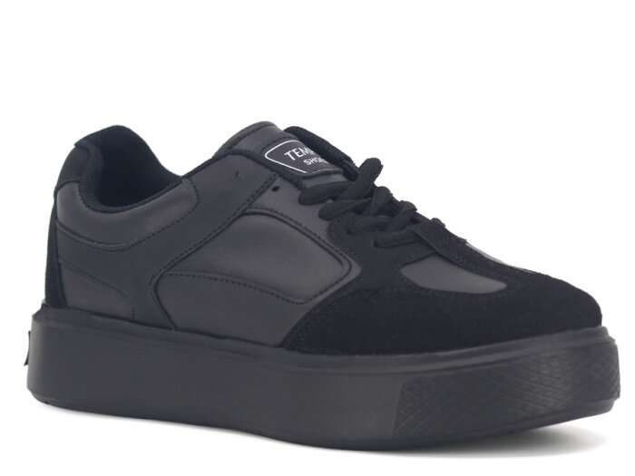 Tempo Zenne 103 Cilt Spor Ayakkabı Siyah - Siyah - 1