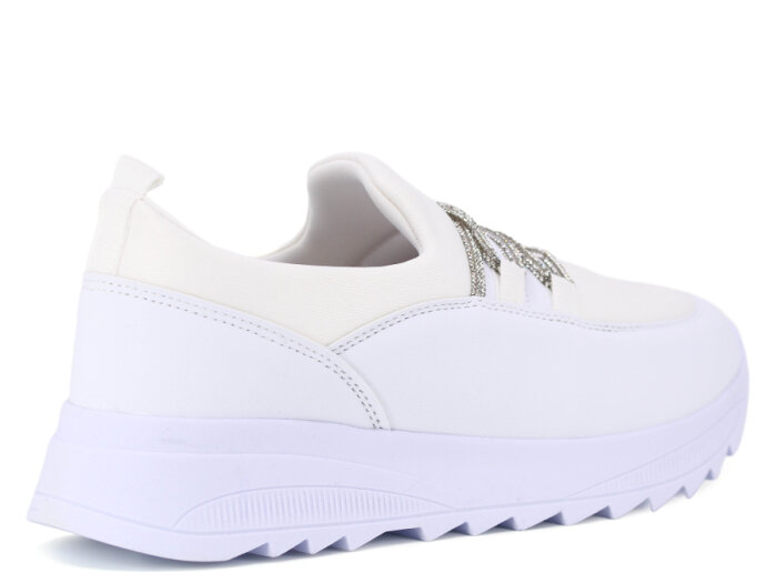 Tempo Zenne 571 Anorak Streçli Spor Ayakkabı Beyaz - Beyaz - 3