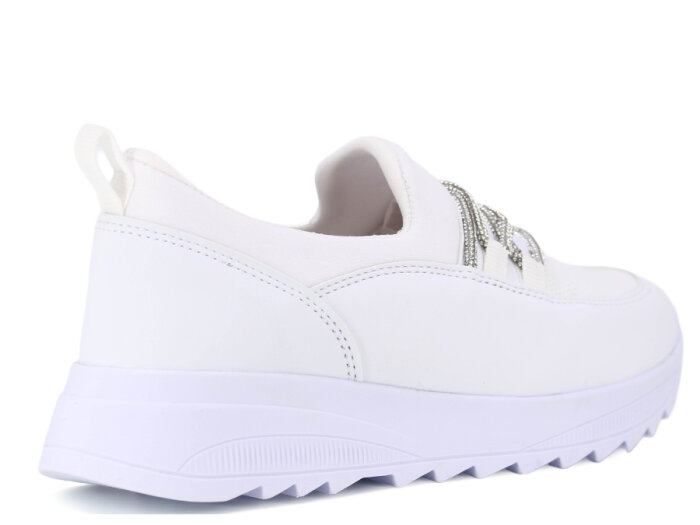 Tempo Zenne 571 Cilt Spor Ayakkabı Beyaz - Beyaz - 3