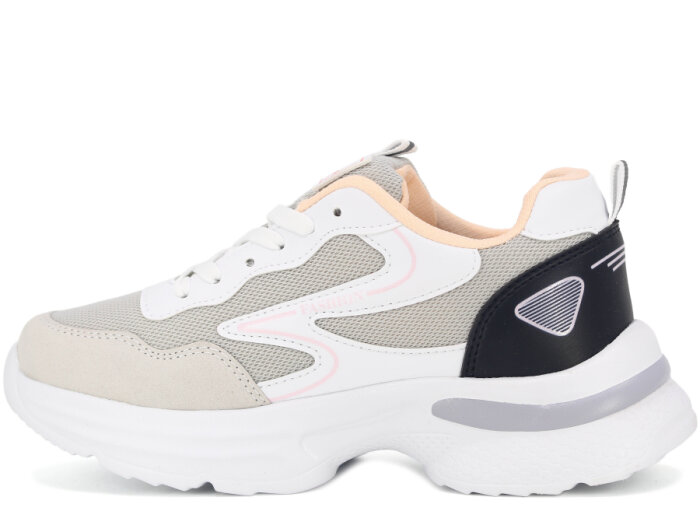 Texin Zenne 2626 Anorak Spor Ayakkabı Gri - Pudra - 2