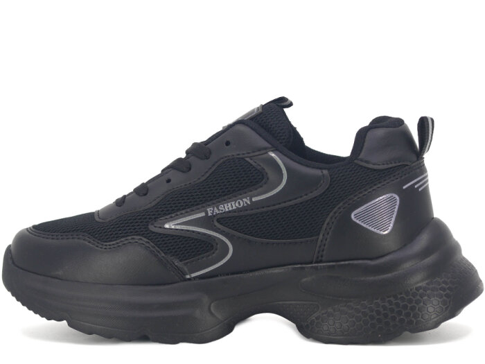 Texin Zenne 2626 Anorak Spor Ayakkabı Siyah - 2