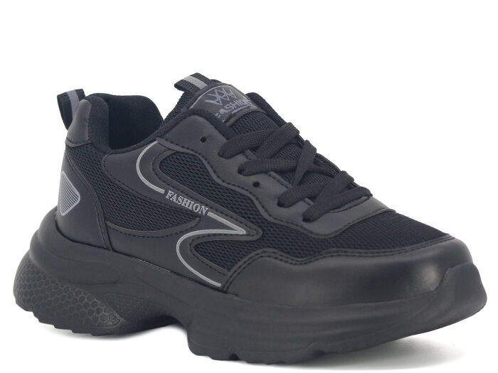 Texin Zenne 2626 Anorak Spor Ayakkabı Siyah - Texin