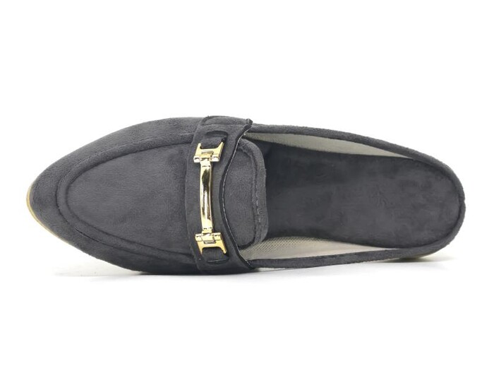 Tilki Zenne 105 Gondol Stilo Bello Ev Ayakkabısı Füme - Tilki (1)