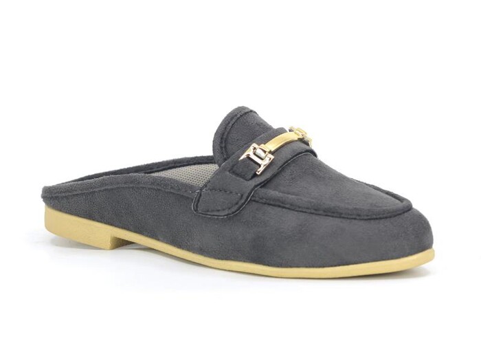 Tilki Zenne 105 Gondol Stilo Bello Ev Ayakkabısı Füme - Tilki