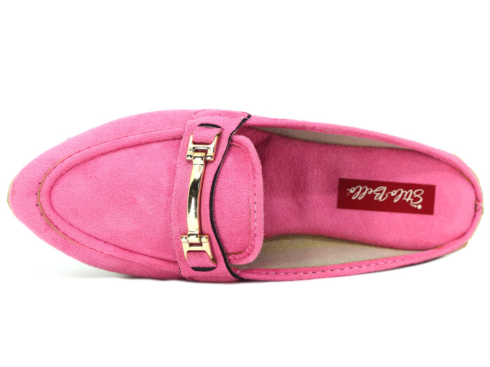 Tilki Zenne 105 Gondol Stilo Bello Ev Ayakkabısı Fuşya - Tilki (1)